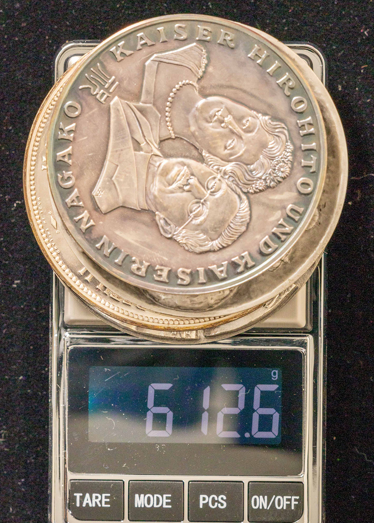 貨幣博物館 | 天皇・皇后両陛下御外遊記念銀製メダル4枚セット（1971年