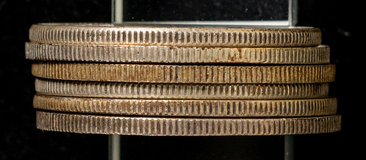 貨幣博物館 | 旭日竜50銭銀貨 計6枚（大型4枚・小型2枚） 返品不可