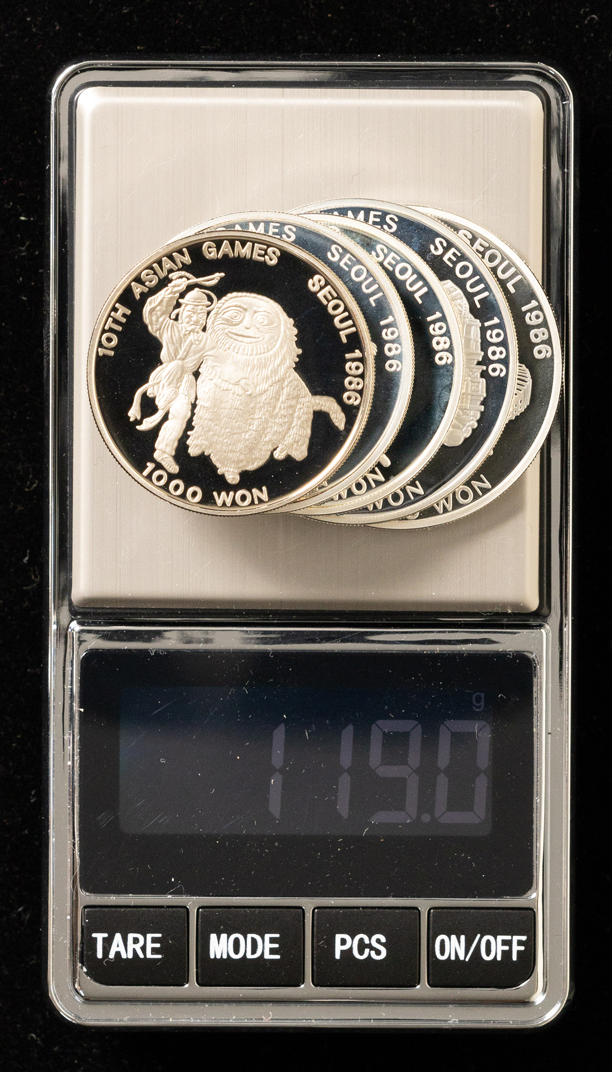貨幣博物館 | ソウルオリンピック記念メダル5個セット 20,000WON銀貨