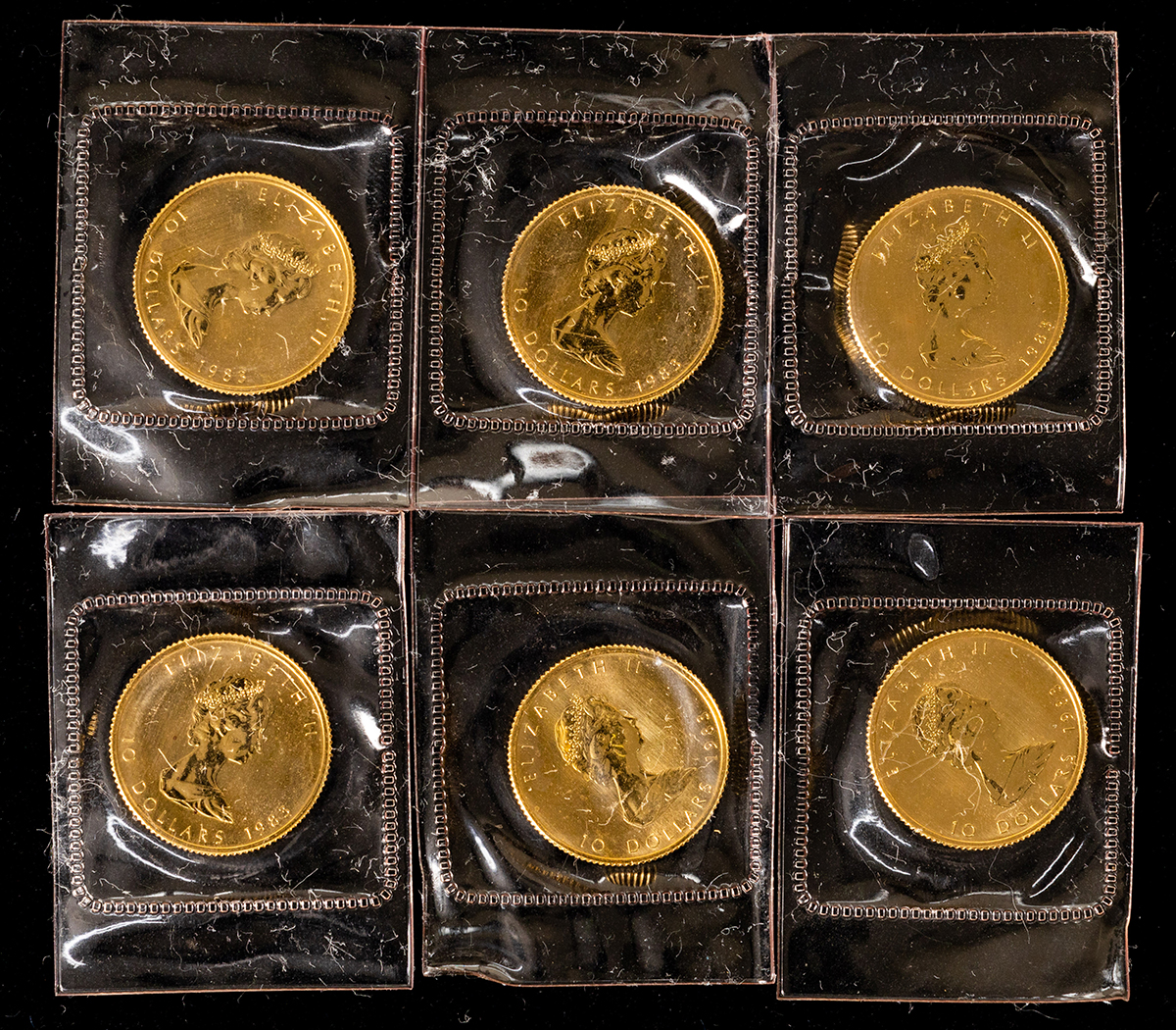 カナダメープルリーフ金貨1/10oz 1985年 - 旧貨幣/金貨/銀貨/記念硬貨