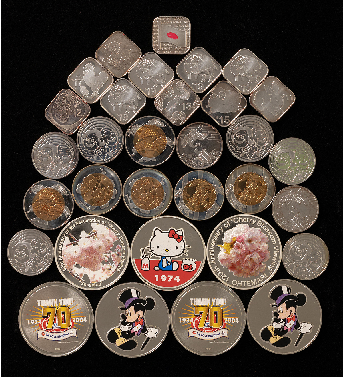 貨幣博物館 | 貨幣セット 銀メダル 計32枚 合計約268g 返品不可 Sold