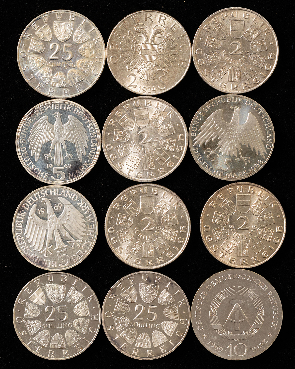 貨幣博物館 | 外国銀貨 計12枚 合計約149.5g 返品不可 Sold as is No 貨幣博物館 | 外国銀貨 計12枚 合計約149.5g 返品不可 Sold as is No