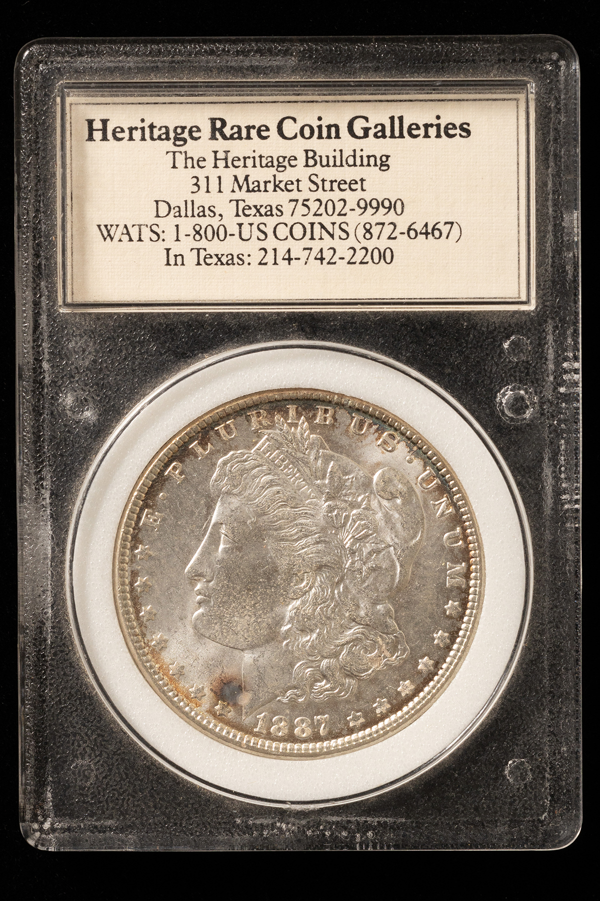 auction,アメリカ・モルガン1ドル銀貨（1887年）