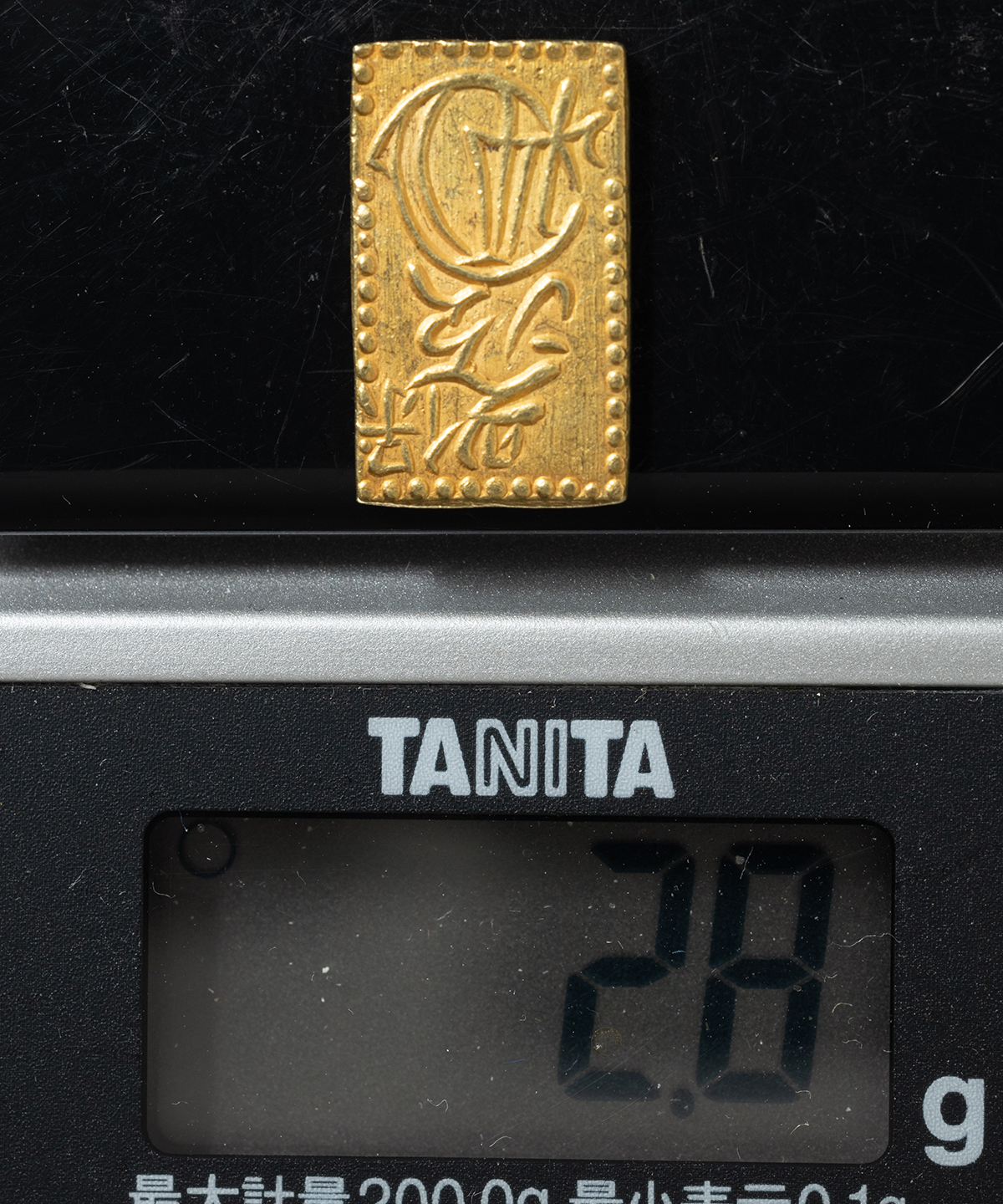 貨幣博物館 | 天保一分判金（逆打）美品 返品不可 Sold as is No return