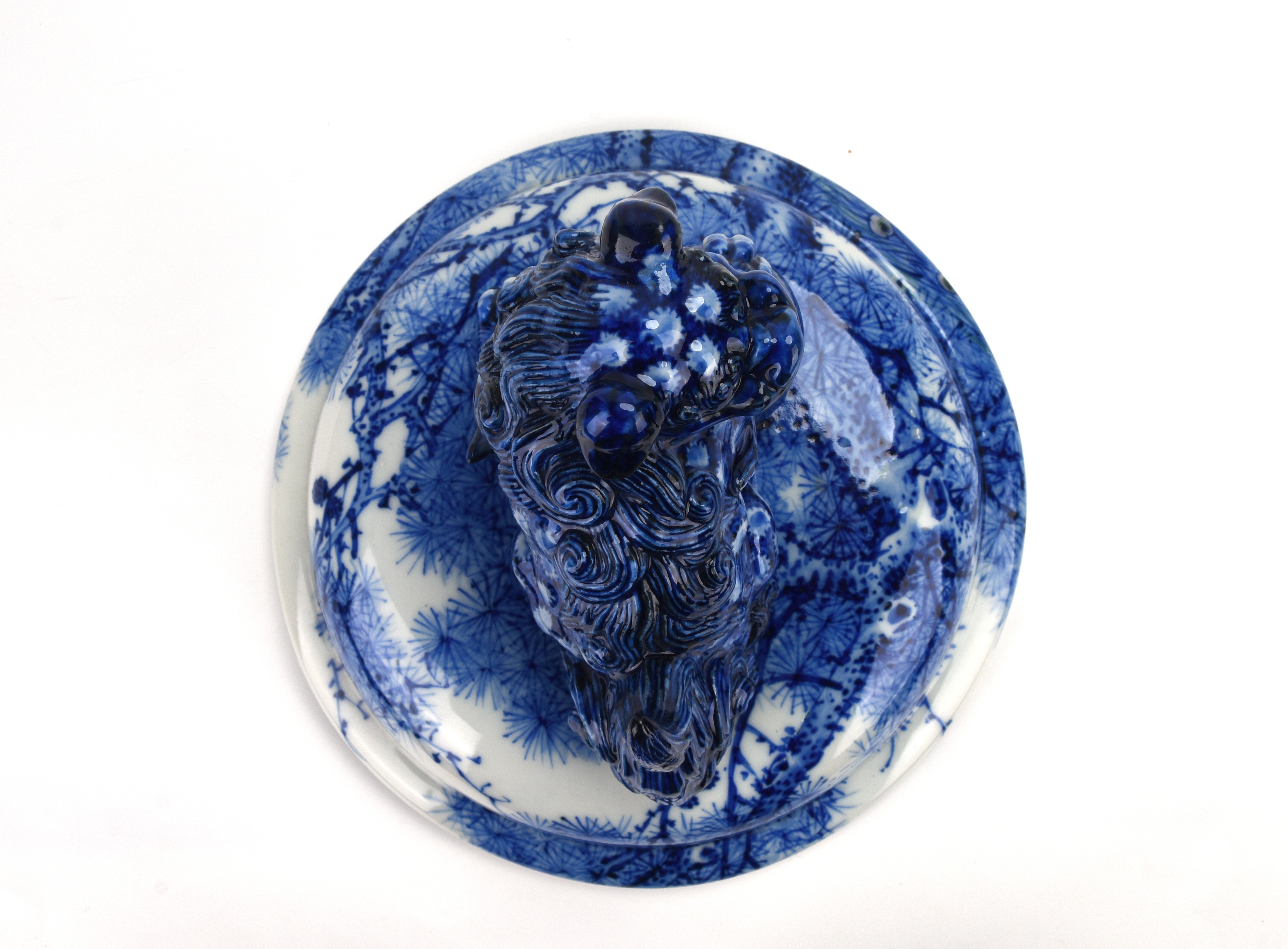 超細密極厚盛花鳥金彩青粒大壺、美品、源隆在銘、値下げしました 超細密極厚盛花鳥金彩青粒大壺、美品、源隆在銘、値下げしました 2-17