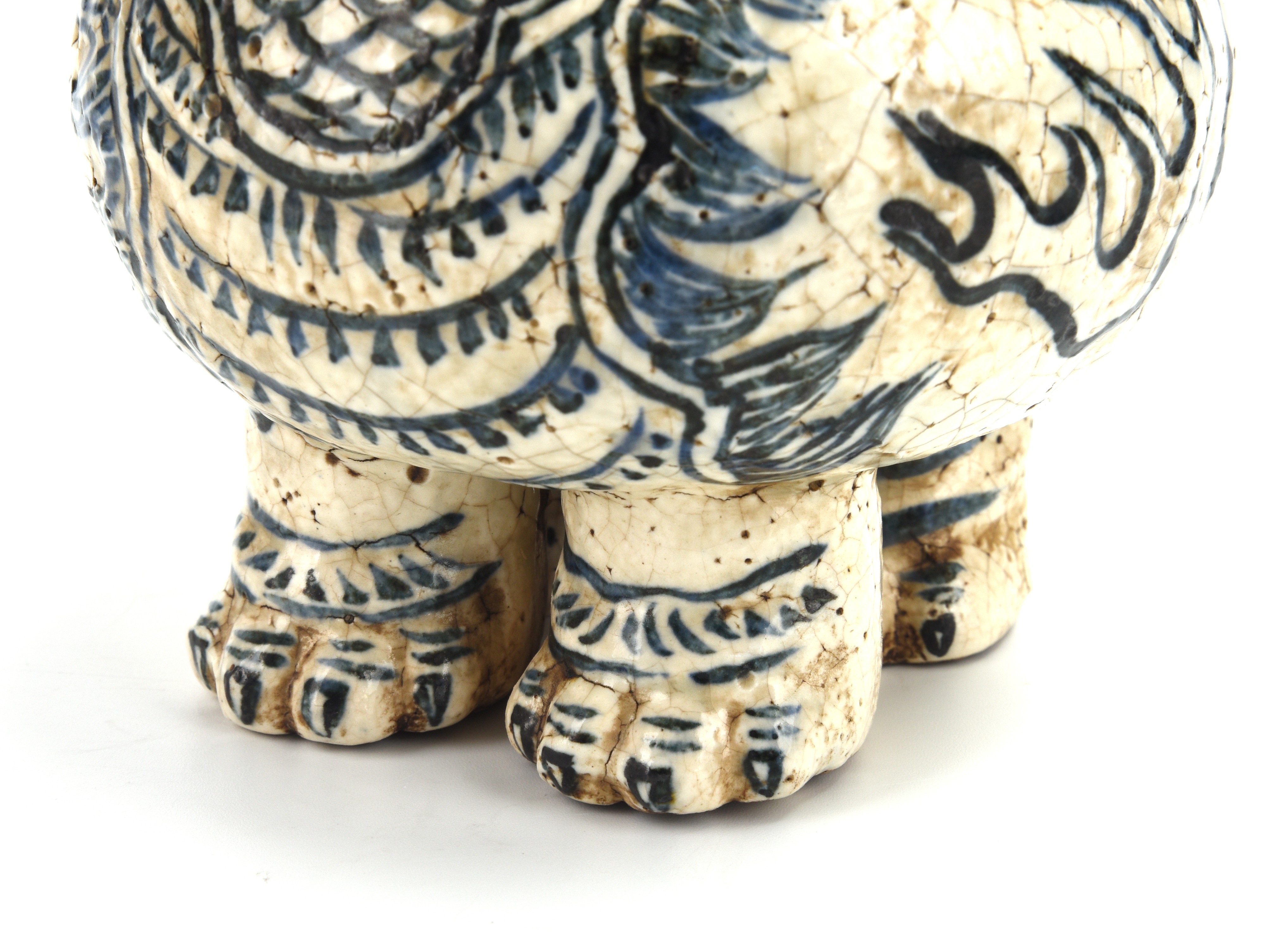 獅子、象の天球香炉 （獅子鈕獅子耳香炉 文化遺産オンライン）
