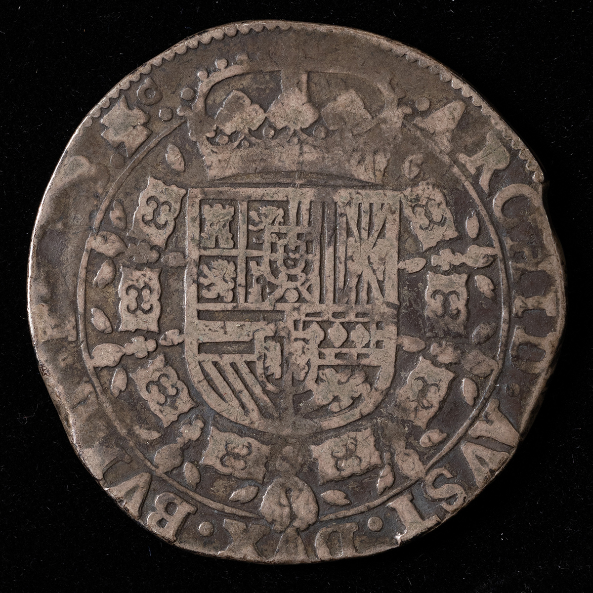 貨幣博物館 | スペイン領オランダ パタゴン銀貨（1625年）約27.6g