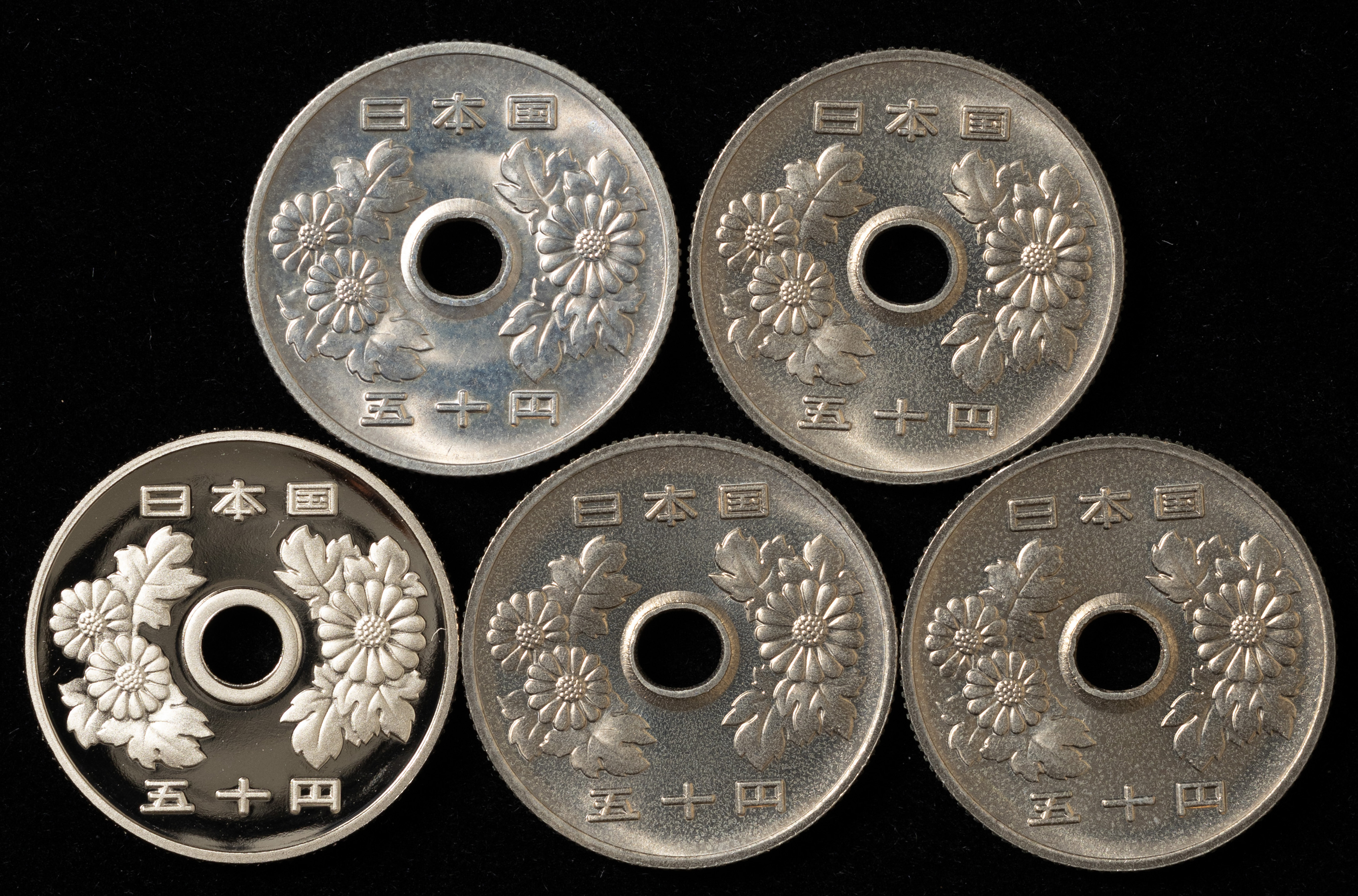 桜100円白銅貨プルーフ 平成19年銘(2007年) 完全未使用 | 収集