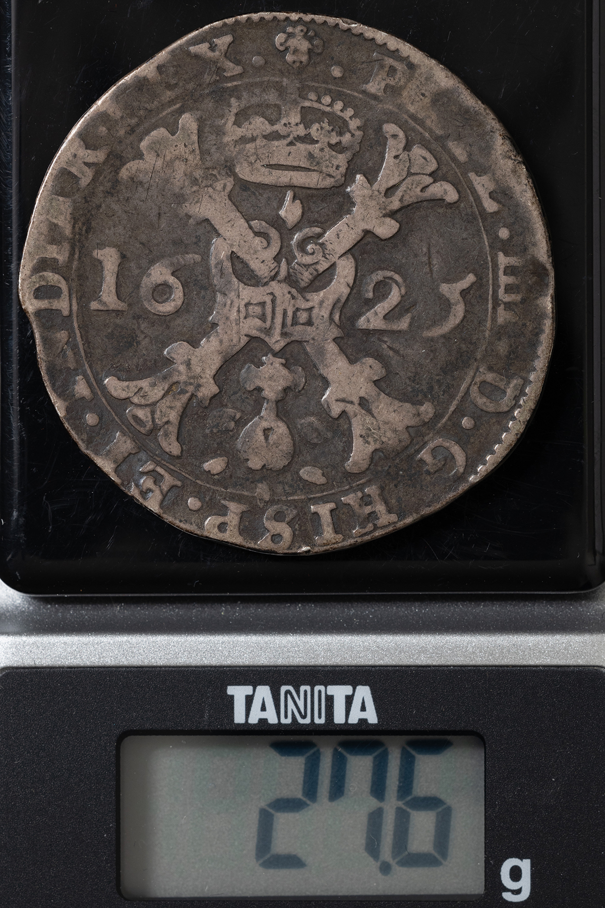 貨幣博物館 | スペイン領オランダ パタゴン銀貨（1625年）約27.6g