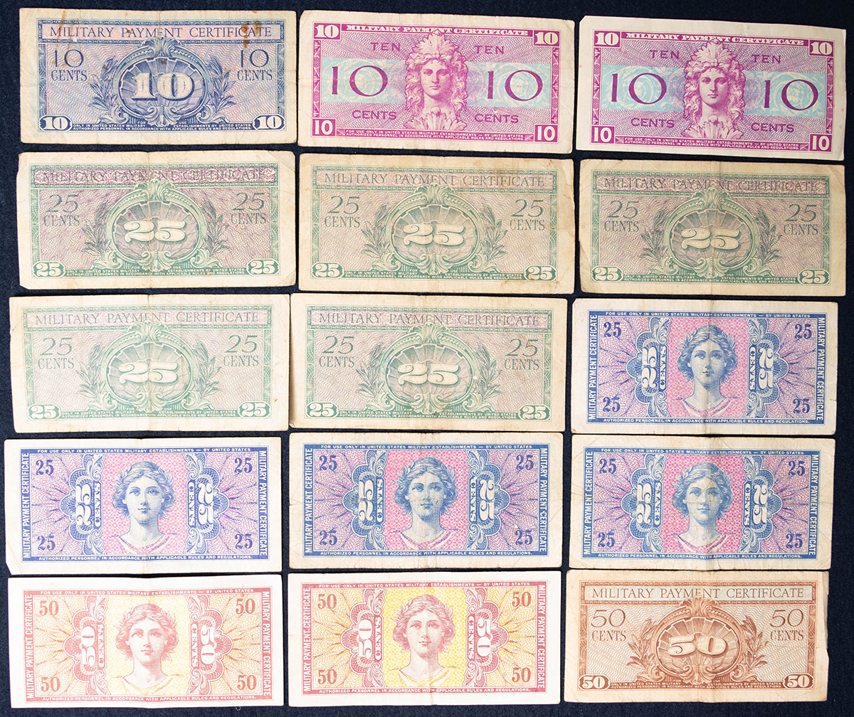 貨幣博物館 | 米軍軍票など 外国紙幣 計36枚 ※返品不可 Sold as is No