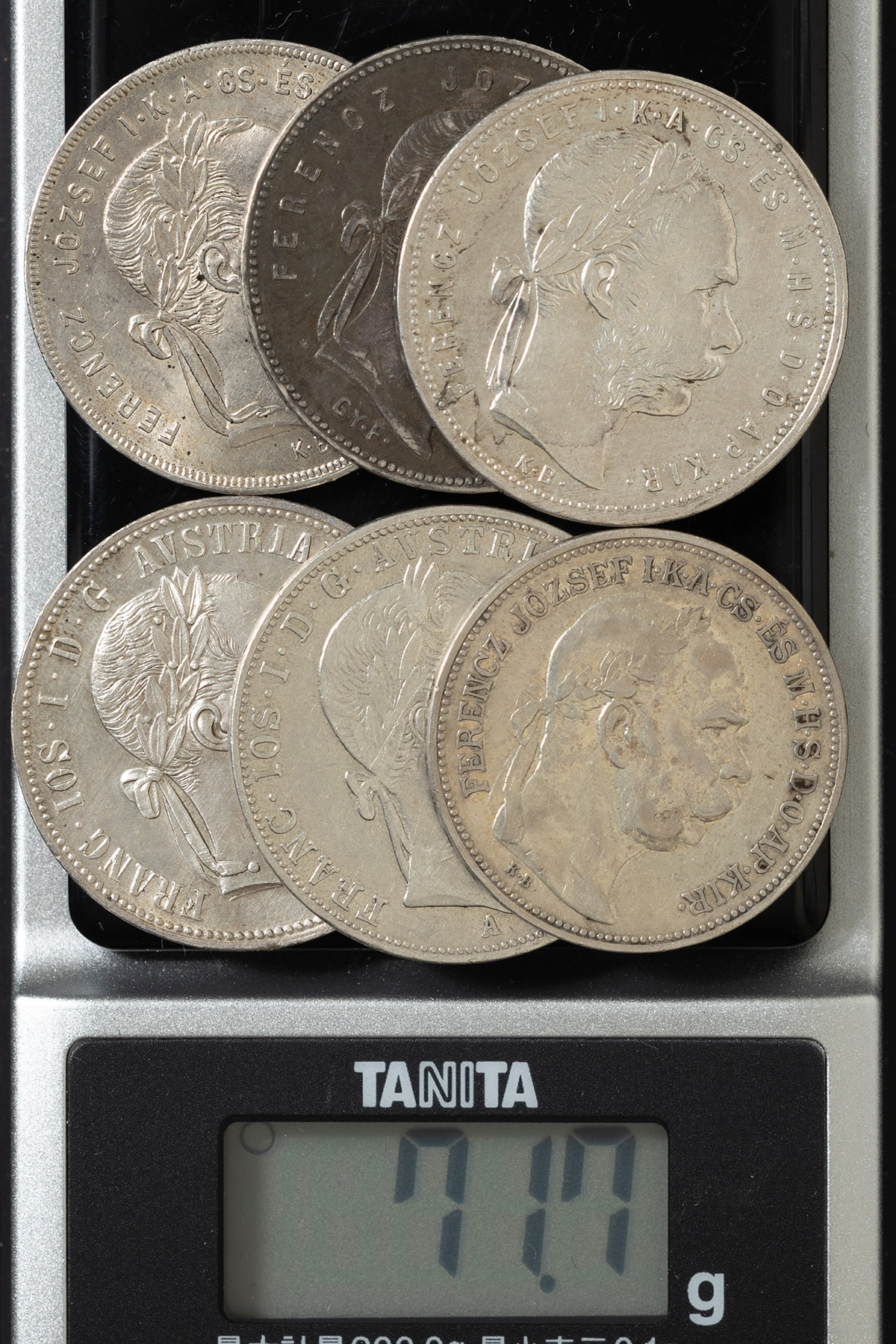 貨幣博物館 | オーストリア＝ハンガリー銀貨 計6枚 合計約71.7g ※返品