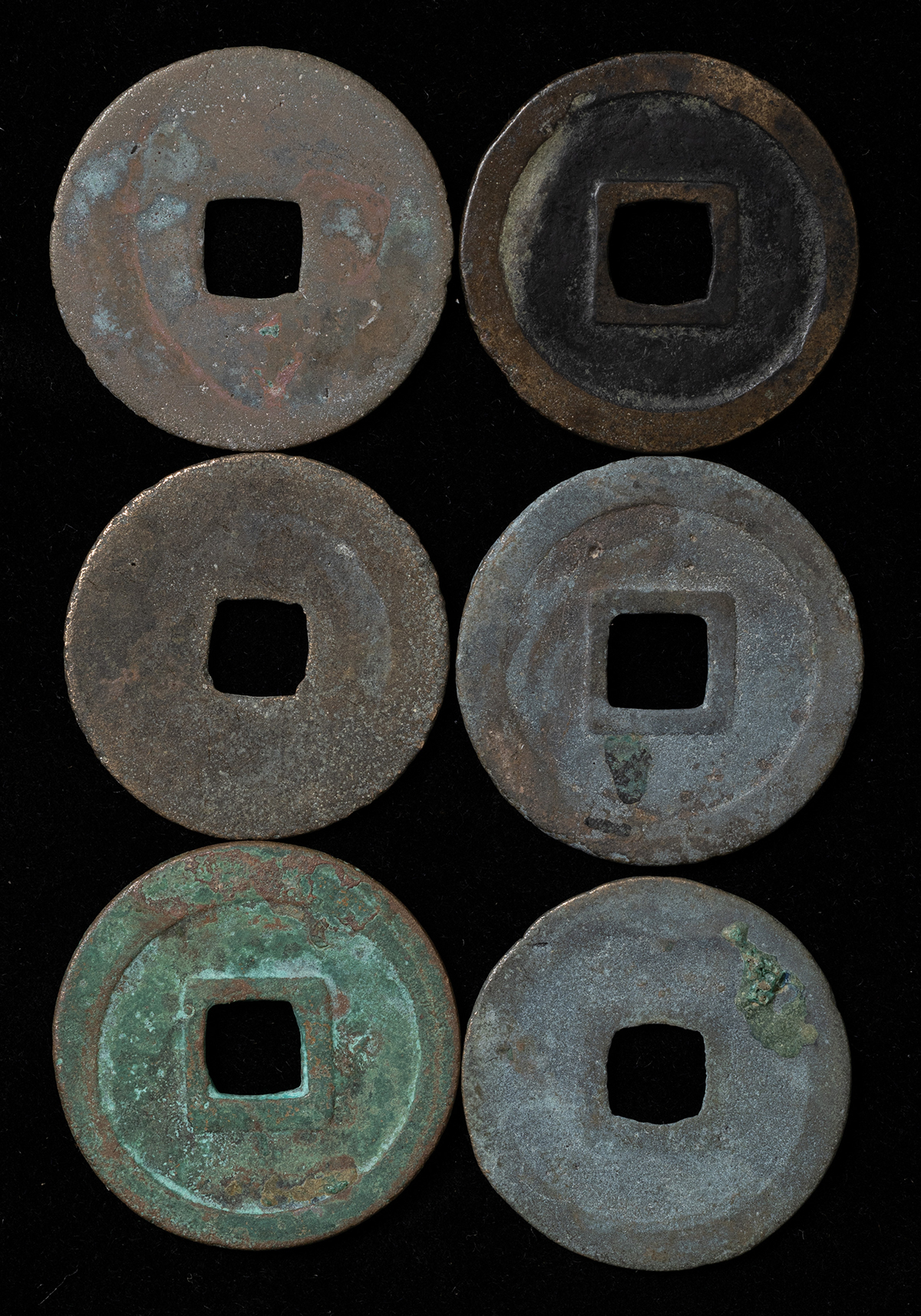貨幣博物館 | 唐國通宝（楷書唐國）計6枚 返品不可 Sold as is No returns