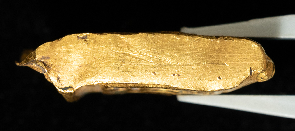 貨幣博物館 | 中国楚金（郢爯）約11.9g（戦国時代）紀元403～221年頃