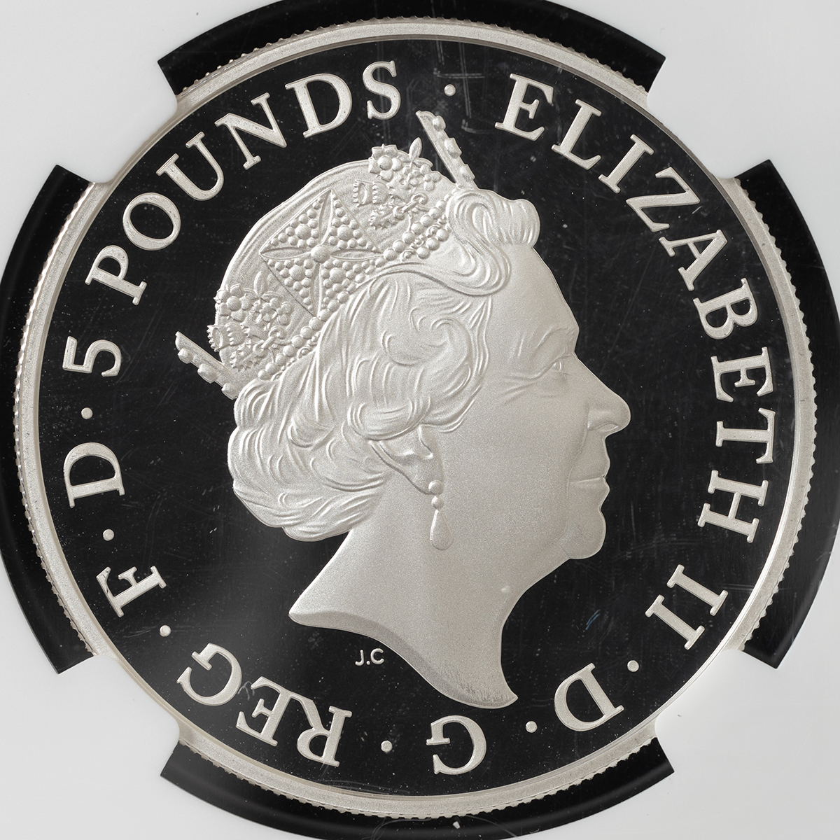 貨幣博物館 | イギリス5ポンド銀貨（2015年）NGC PF70 返品不可 Sold