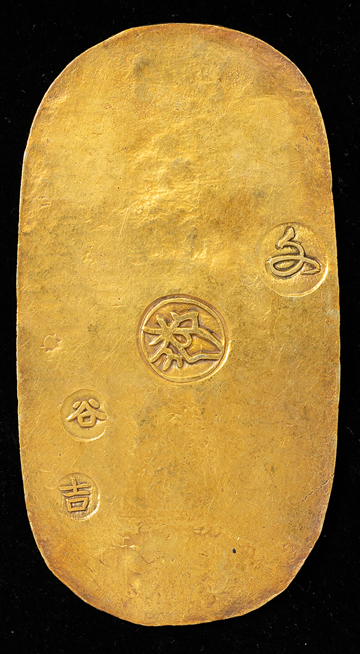 貨幣博物館 | 文政小判金（背：谷吉）約13.1g 美品 JNDA鑑定書有 返品